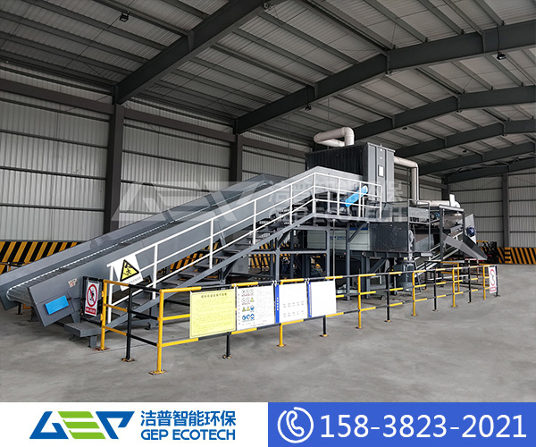 大件垃圾破碎機助力大件垃圾處理中心建設運營