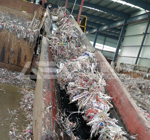 紙廠絞繩垃圾破碎機