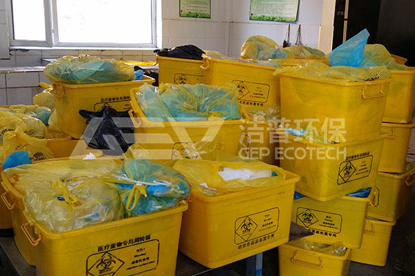 醫療垃圾破碎機，醫療垃圾處理設備原理介紹